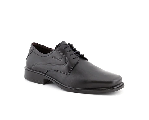 Sapato PROF liso atacadores ANTISTATIC PRETO