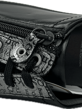 Sapato atacadores zip conforto