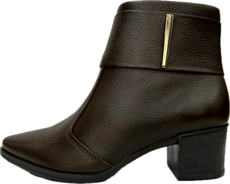 Botim Fashion salto baixo conforto 