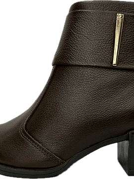 Botim Fashion salto baixo conforto 