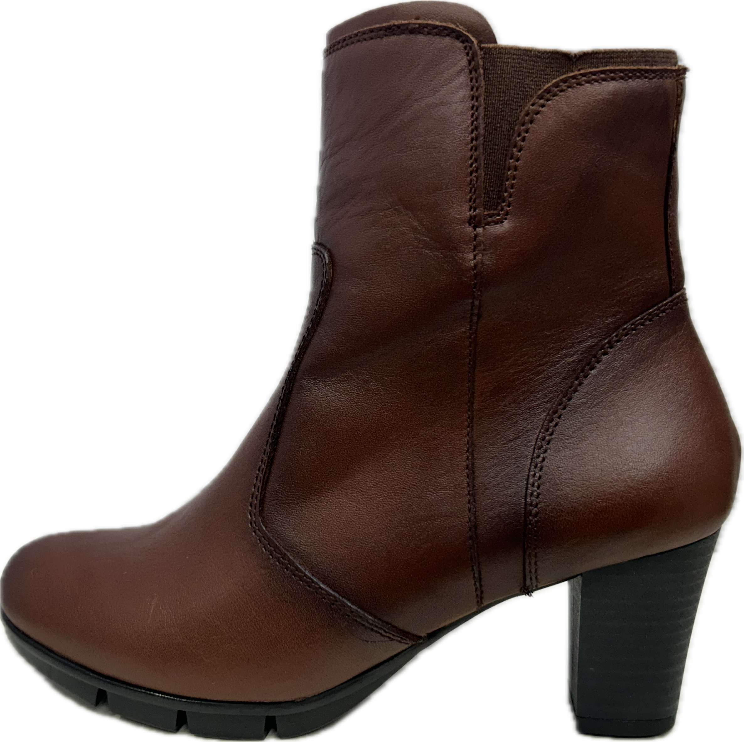 Botim salto médio zip