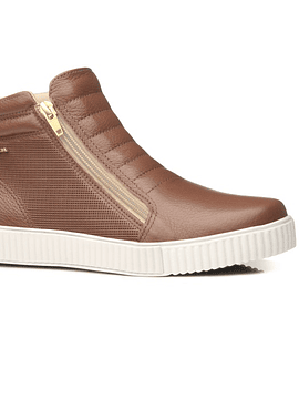 Bota Sneaker Zip conforto