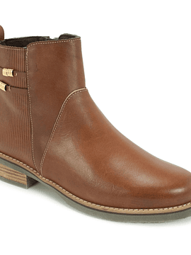 Botim Raso Zip conforto