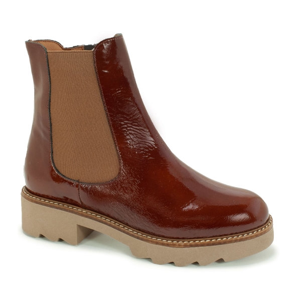 Botim Raso Zip e elasticos conforto 