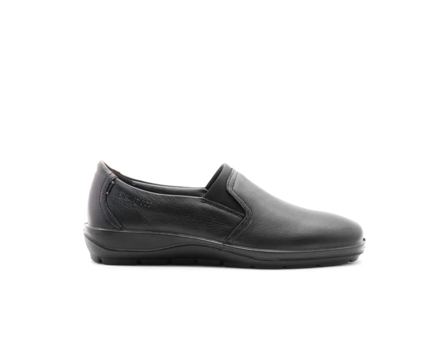 Mocassin PROF  raso conforto STRETCH PINK PRETO  2