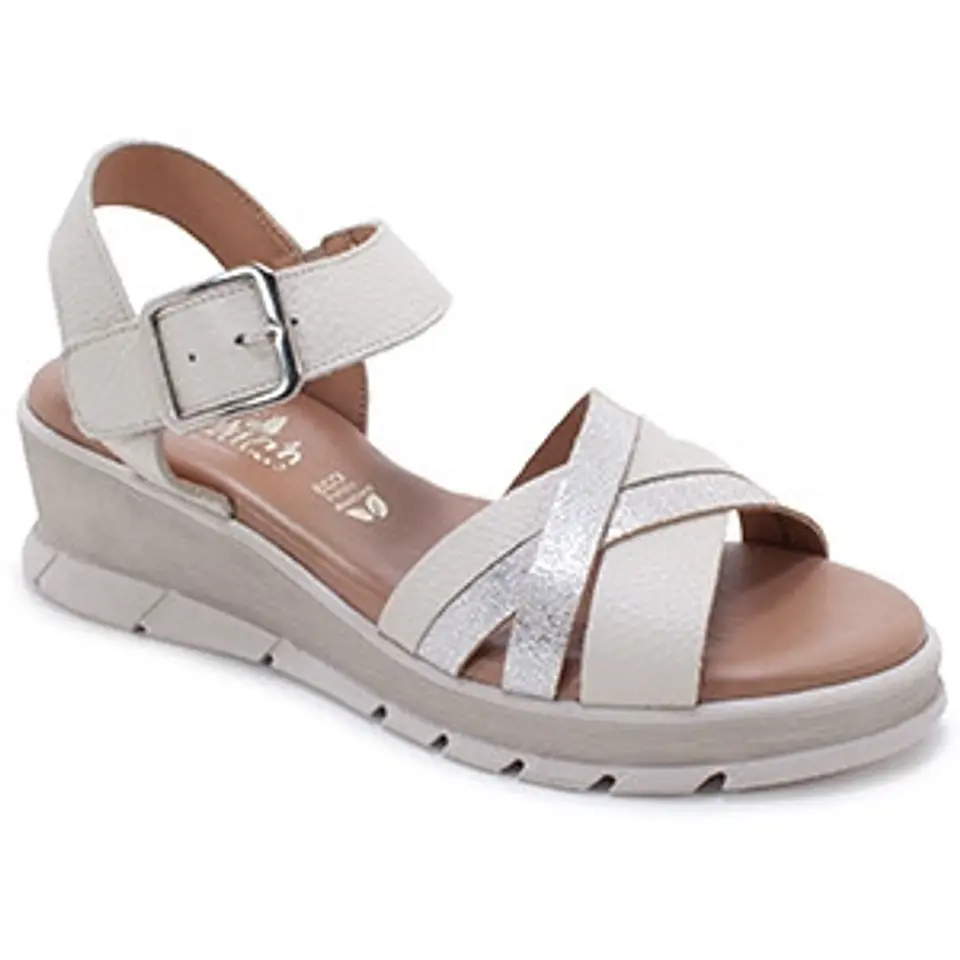 Sandália Fashion Cunha Média Conforto  1