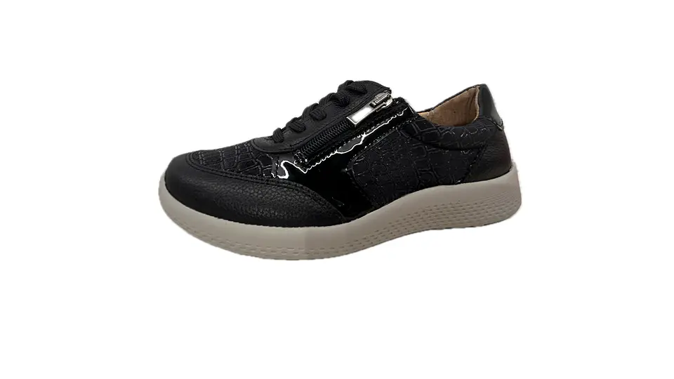 Sapato desportivo ACO raso atacadores e ZIP ultra-conforto 1