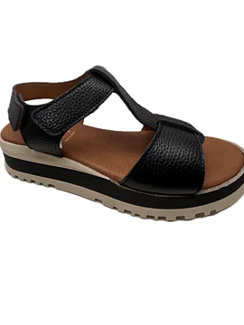 Sandália velcro Plataforma conforto