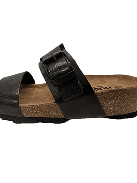 Chinelo Fivela cunha conforto