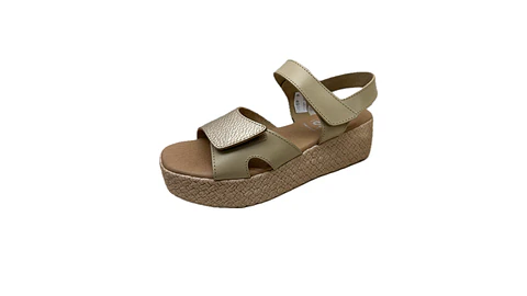 Sandália GOBBS plataforma velcro
