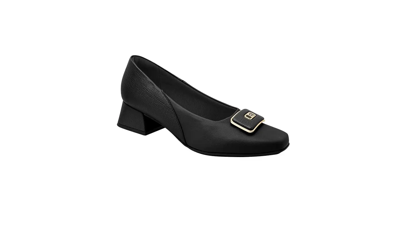 Sapato salto baixo conforto Fashion 1