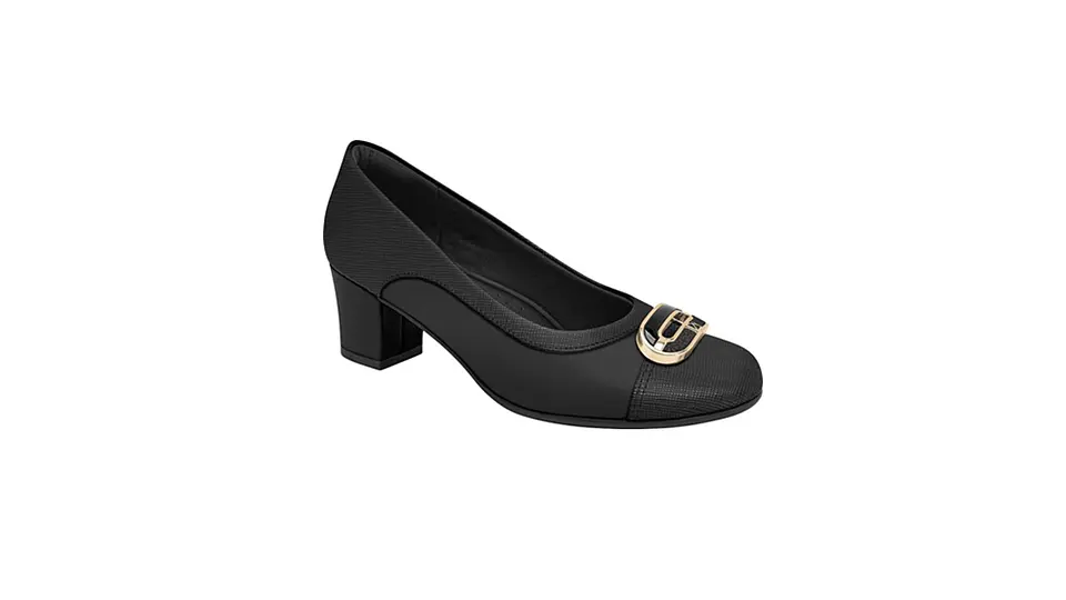 Sapato salto baixo conforto 2