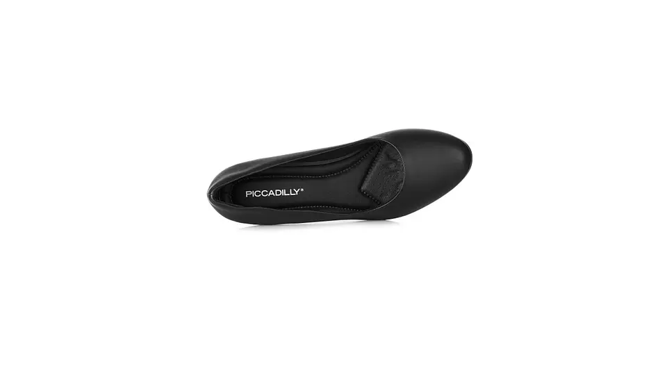 Sapato PROF liso salto baixo conforto PRETO 3
