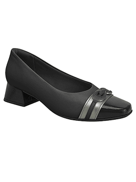 Sapato salto baixo conforto