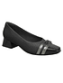 Sapato salto baixo conforto
