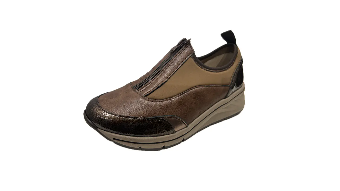 Desportivo SUAVE licra raso zip 2