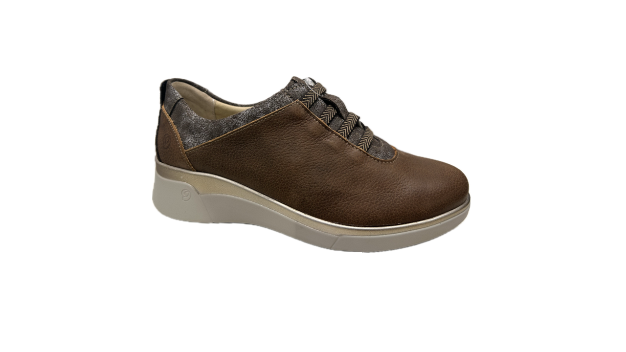 Sapato atacadores elásticos conforto 