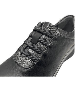 Sapato atacadores elásticos conforto 