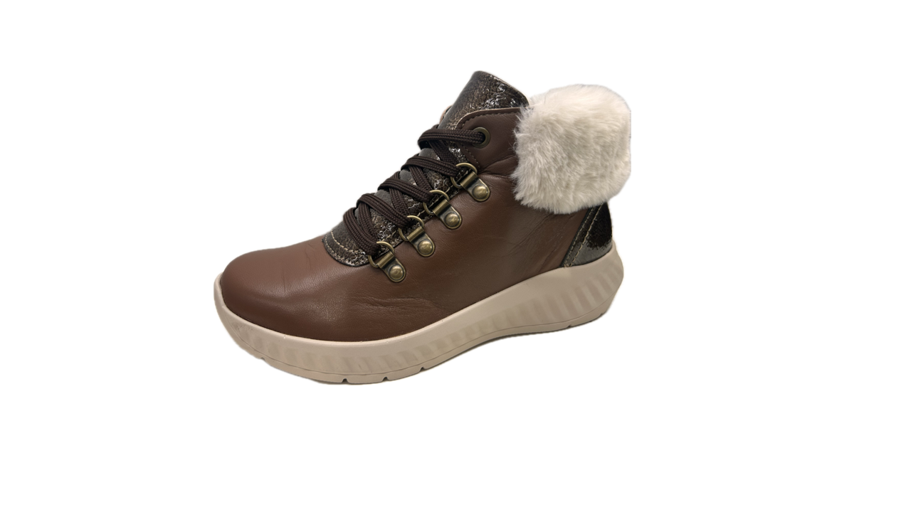 Botim raso atacadores e zip conforto