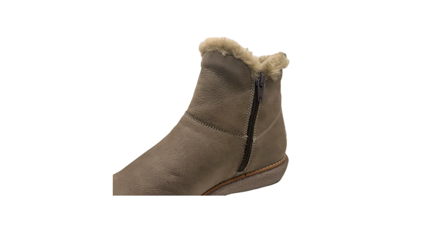 Botim Raso Zip conforto  3