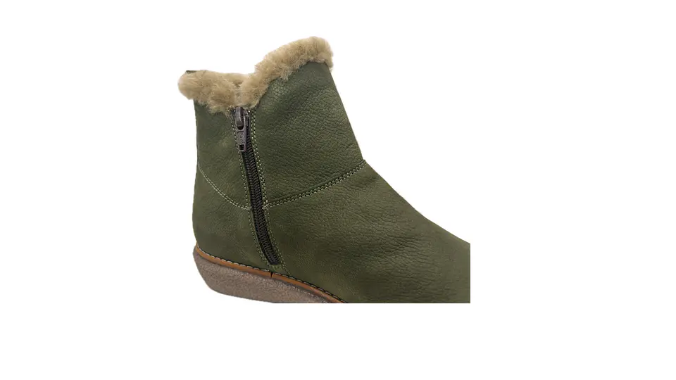 Botim Raso Zip conforto  4