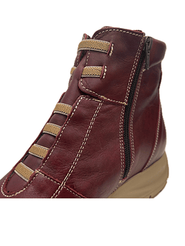 Botim Sneaker Raso Zip conforto