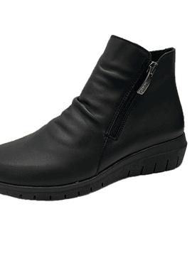 Botim Raso Zip conforto 