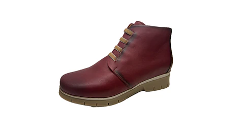 Bota Raso Elásticos Zip conforto