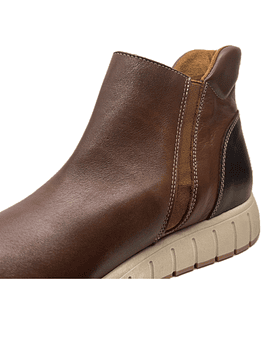 Botim Sneaker Raso Zip conforto