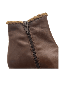 Botim Sneaker Raso Zip conforto 