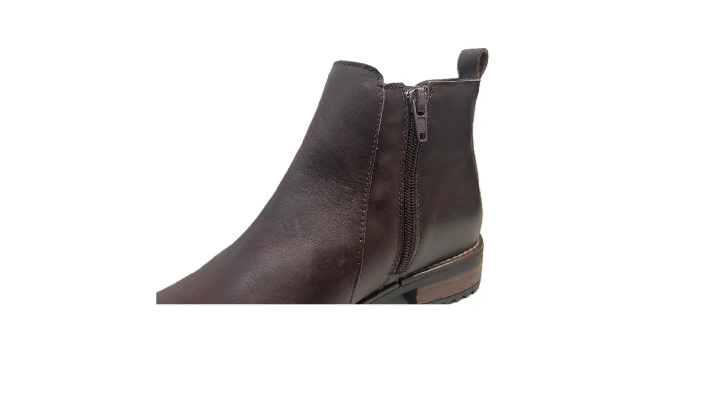 Botim Raso Zip conforto 2