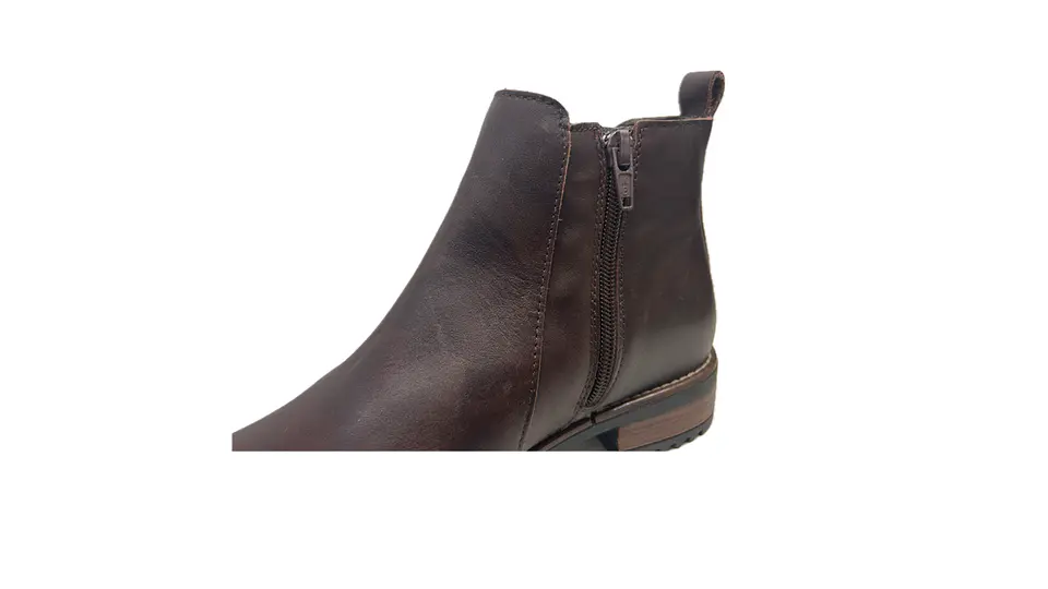 Botim Raso Zip conforto 2