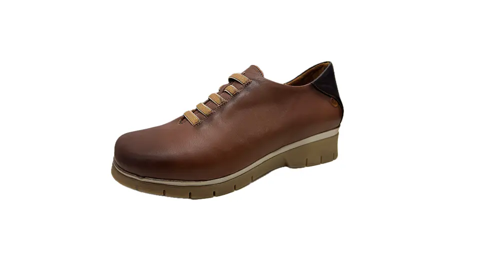 Sapato atacadores elásticos conforto 1