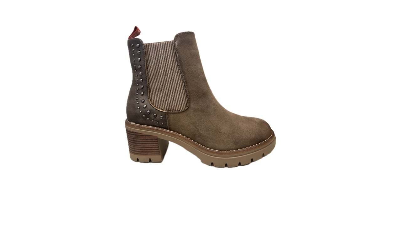 Botim Style salto baixo zip conforto