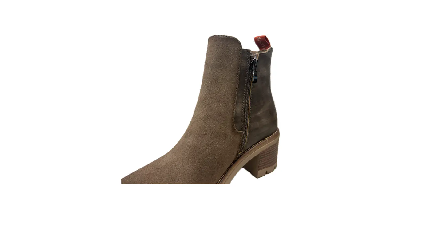Botim Style salto baixo zip conforto 2