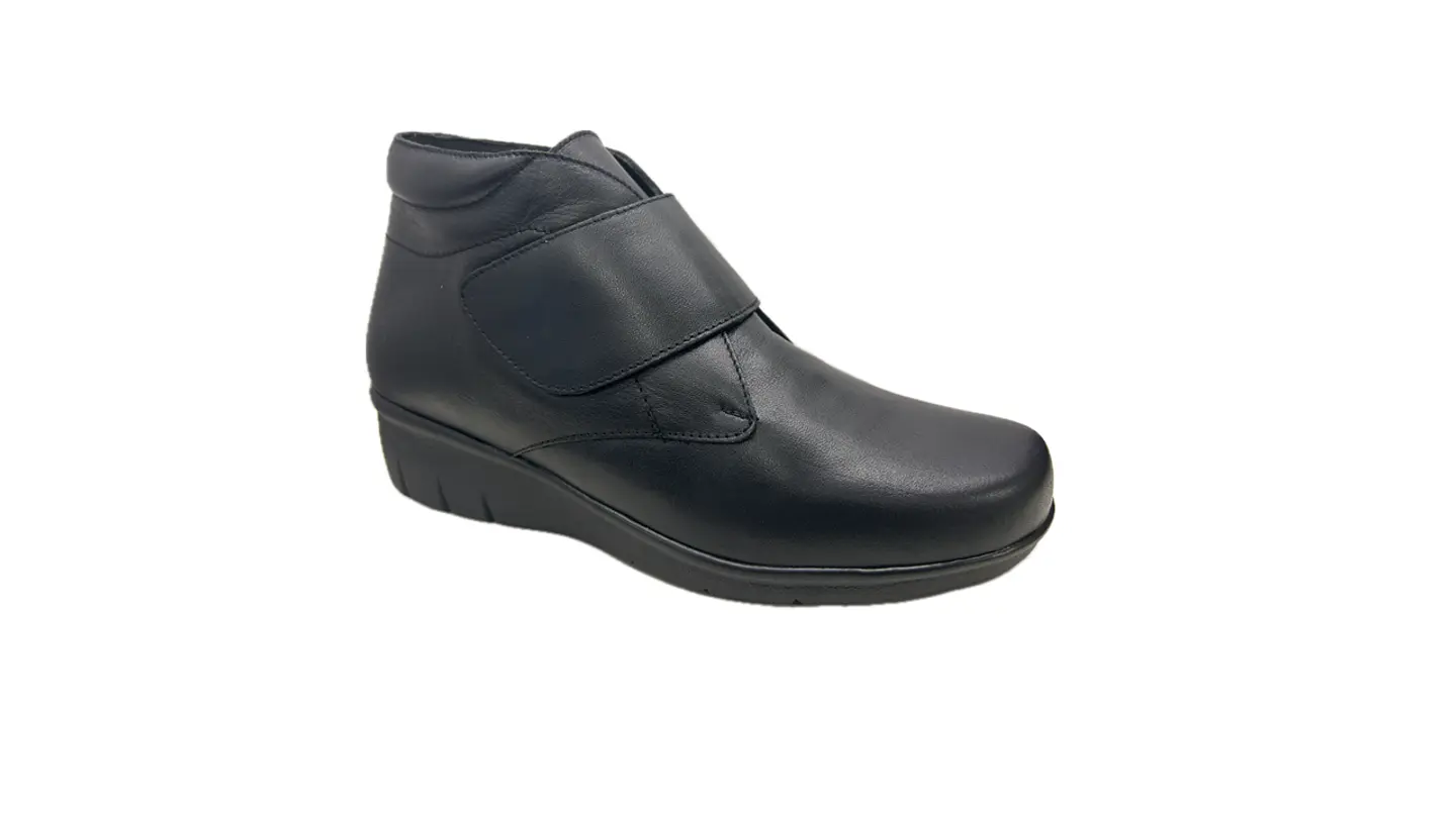 Botim Raso Velcro conforto 1