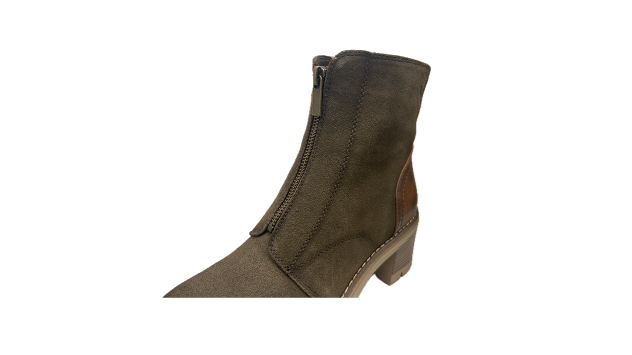 Botim Style salto baixo zip conforto