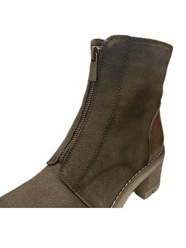 Botim Style salto baixo zip conforto