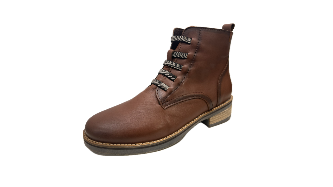 Bota Raso Elásticos Zip conforto