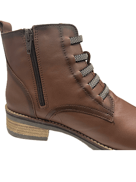 Bota Raso Elásticos Zip conforto