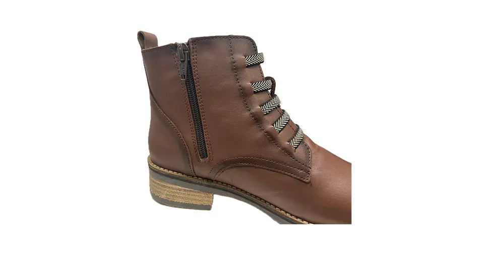 Bota Raso Elásticos Zip conforto 2