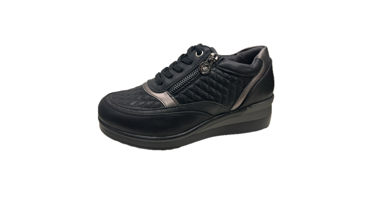 Desportivo atacadores e zip conforto