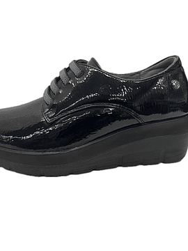 Sapato atacadores elásticos conforto