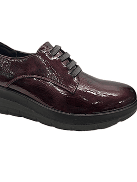 Sapato atacadores elásticos conforto