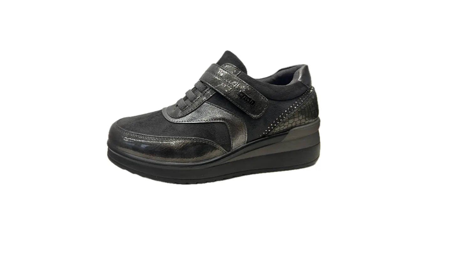 Sapato atacadores e velcro conforto 1