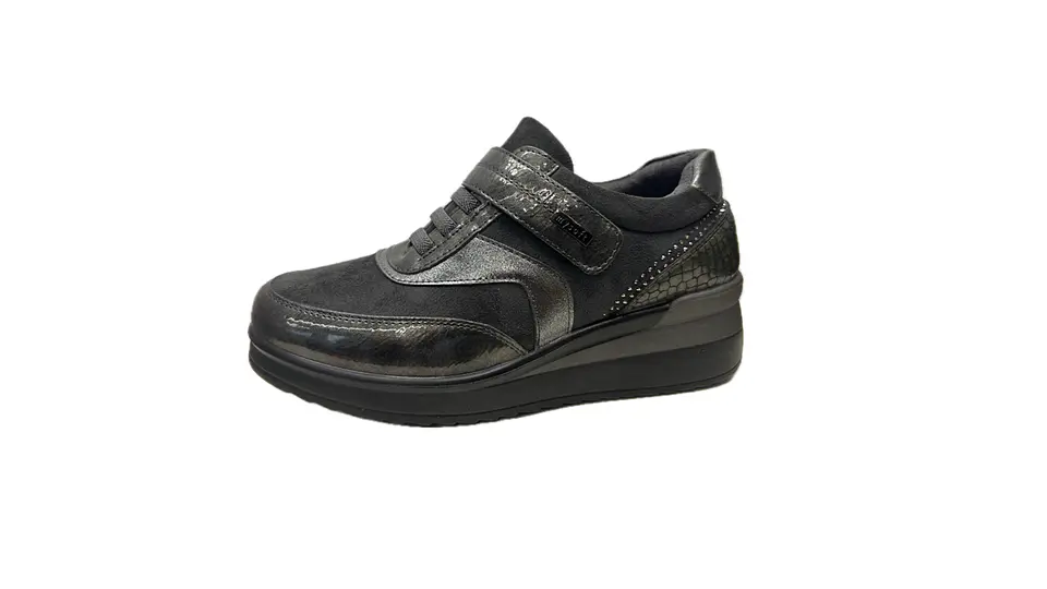 Sapato atacadores e velcro conforto 1