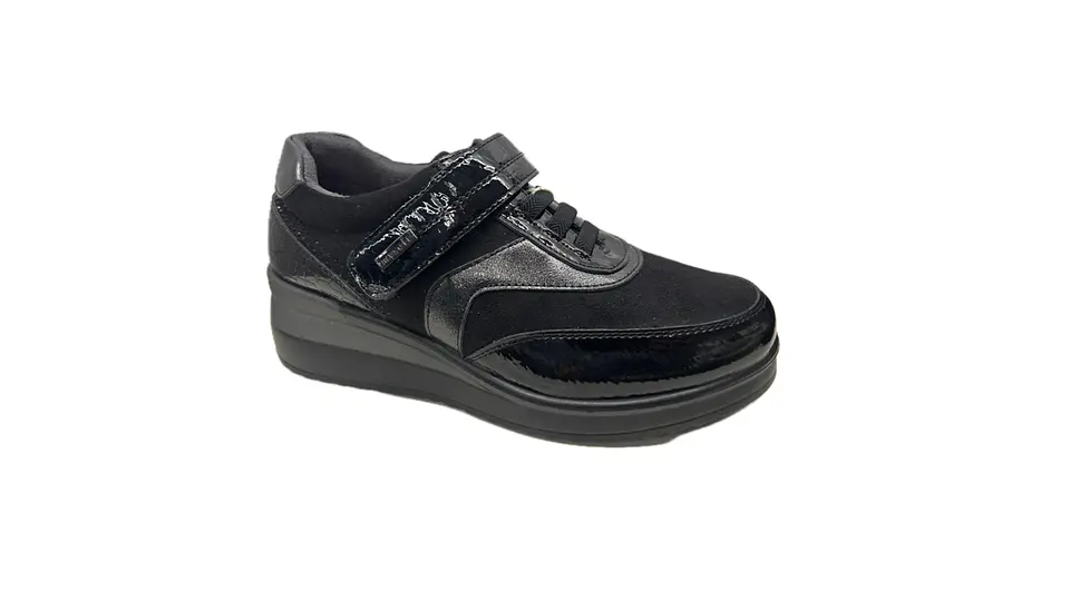 Sapato atacadores e velcro conforto 2