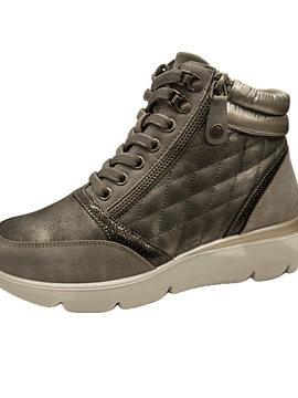 Bota atacadores e zip conforto