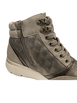 Bota atacadores e zip conforto