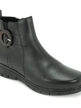 Botim Raso Zip conforto 